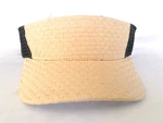 ***brand New*** Mm Collections Straw Trucker Look Sports Visor Cap Natural/black. Fixed Price $14.99.