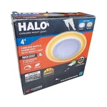 Halo 4" Canless Led Downlight With Night Dimmable 780 Lumens Selectable. Fixed Price $18.95.