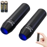 Tacteagle 2 Pack Mini Flashlight Blacklight 365NM UVA-T8 For Pet .... Fixed Price $20.84.