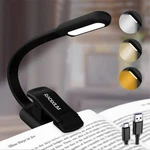 Radixium Rechargeable Book Light For Reading - 1.3 1.4 10.1 Inches, Black. Fixed Price $14.76.