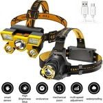 High Lumen Headlamp Flashlight Ultrabright Led Rechargeable Headlight Waterproof. Fixed Price $18.04.