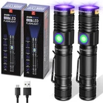 Darkbeam Uv 365NM Blacklight Flashlight Rechargeable Usb Wood Lamp Handheld. Fixed Price $50.56.