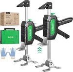 Furniture Jack 2 Pack, Construction With Two-speed Drop Modes, Multi-functi. Fixed Price $41.99.