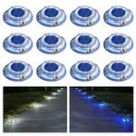 Addlon Solar Dock Lights Outdoor 12 Pack, Color Modes Led Deck Marine Water.... Fixed Price $95.07.