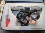 Dental Surgical Medical Binocular Loupes 3.0X420MM Optical Glass Color Black. Fixed Price $34.00.