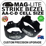 Maglite Upgrade Strike Bezel Lens Cap Aa/c/d Cell Torch Flashlight Incan/led Au. Fixed Price $28.97.