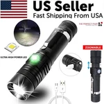 Rechargeable 990000LM Led Flashlight Tactical Police Super Bright Torch Zoomable. Fixed Price $11.89.