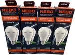 Nebo Blackout Backup Emergency Led Bulb 60 Watt 4- 2 Packs (8 Total Lights). Fixed Price $79.99.
