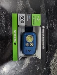 Black Diamond Storm 500 Lumens Headlamp Azul Blue Brand New. Fixed Price $59.99.