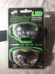 2 Pack Promier Headlamps Bicyclists 4 Light Mode Low High Red And Flash Batt. Fixed Price $13.88.