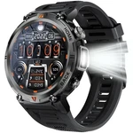 Eigiis Military Smart Watch For Men Tactical Rugged With 1.45, Black. Fixed Price $52.95.