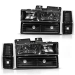 Dwvo Headlight Assembly Compatible With 94-99 Chevy C/k C1500 C2500 C3500 K15.... Fixed Price $92.81.
