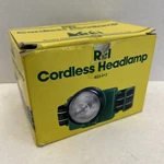 Vintage Rei Cordless Ii Headlamp Green, Working, No Batteries Inc. Fixed Price $15.00.
