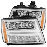For 07-13 Chevrolet Suburban Avalanche Chrome Nova Led Headlights Headlamps. Fixed Price $870.00.