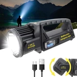 1300000 Spotlight, Rechargeable Led Flashlight With 350 Rotate Head. Fixed Price $43.65.