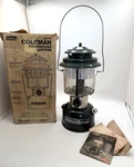 Coleman 290 700 The Powerhouse Green Lantern Picket Fence Globe White Stripe '86. Fixed Price $72.00.