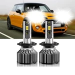 For Mini Cooper 2002-2007 6500K White Led Headlight Bulbs High/low Beam 2PCS. Fixed Price $20.95.