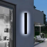 Daoseolo 23.6INCH Modern Outdoor Wall Light Black Linear Long Led Sconce. Fixed Price $73.53.