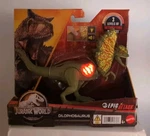 Jurassic World Epic Attack Dilophosaurus Battle Damage Extreme W/ Light & Sound. Fixed Price $39.99.