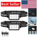 Ultra-light 2500 Lumen Rechargeable Headlamp Perfect For Adventures Outdoors. Fixed Price $34.19.
