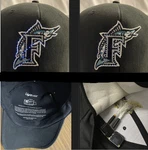 Florida Marlins Fiber Optic Led Lightwear Cap Hat Black Mlb Lights Up!. Fixed Price $12.93.