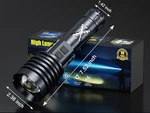 Grentay Rechargeable Led Flashlight 5800 Lumen Super Bright High Power Zoom IP67. Fixed Price $29.95.