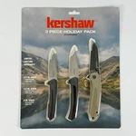 Kershaw 3 Piece Holiday Pack Knife Set 2025PROMOX Assisted Opening, Pocket Clips. Fixed Price $40.49.