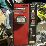 Husky 400 Lumens Led Micro Rechargeable Headlamp. Fixed Price $20.00.