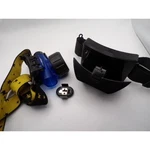 Two Adjustable Headlamps Bright Led Blue Black Strap Star Pattern For Outdoor. Fixed Price $12.37.