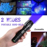 Uv Flashlight Black Super Bright 120000LM Torch Ultra Violet Lamp Led. Fixed Price $6.29.