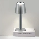 Cordless Lamp Rechargeable - Portable Metal Battery Operated 3 Col.... Fixed Price $45.39.