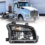 Black Headlights Fits Kenworth T880 2014-2023 Assembly Lamps For K.... Fixed Price $322.91.