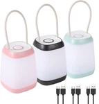 3 Pack Led Camping Light, Modes Rechargeable Battery Powered Night Li.... Fixed Price $20.54.