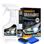 Headlight Restoration Kit, Automotive Cleaner And Yellowed Lig.... Fixed Price $40.51.