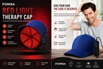Romisa Red Light Therapy Cap Hair Growth Hat 660NM 850NM 940NM CHZL-B180BU B2. Fixed Price $199.99.