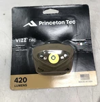 Princeton Tec Vizz Headlamp 420 Lumen Dimmable Led,tan. Fixed Price $50.99.