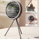 Imountek Ceiling Camping Fan Rechargeable Power Bank Tent Led Lighting Tripod. Fixed Price $26.28.
