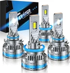 Fahren H11/H8/H9 & 9005/HB3 Led Light Bulbs 240W 64000LM 6500K Cool White 4-PACK. Fixed Price $157.99.