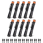 Kunhe 180 Lumen Led Portable Rechargeable Pen Flashlight 10-PACK Waterproof P.... Fixed Price $79.50.