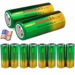 Skywolfeye 26650 Battery 3.7V Rechargeable Batteries Li-ion Cell For Flashlight. Fixed Price $10.30.