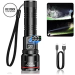 Rechoo Rechargeable Flashlights 1 Pack, Super Bright High Black. Fixed Price $30.28.