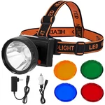 Gearoz 4W Dimmable Led Hunting Lights 25000 LUX200LM Headlamp IPX5 Wa.... Fixed Price $70.51.