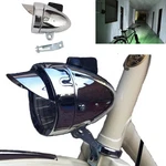 Metal Chrome Silver Shell Bright Classical Cool Bicycle Headlight Retro Vinta.... Fixed Price $50.84.