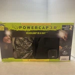 Powercap 3.0, Headlamp In Hat Beanie Rechargable Set Of 2 Black And Camo. Fixed Price $27.99.