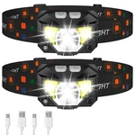 Lhknl Headlamp Flashlight, Lumen Ultra-light Bright Led Rechargeable Headligh.... Fixed Price $27.59.