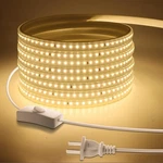 Chnmalitai 32.8FT Outdoor Led Strip Lights Warm White Waterproof Flexible Rope. Fixed Price $65.33.
