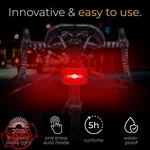 Lichtmeister Bike Tail Light Led Reflector Brake Function Rear. Fixed Price $20.00.