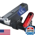 Jowbeam Bike Set - 1200 Lumen Dual Led Headlight Rear 125 Modes. Fixed Price $32.15.