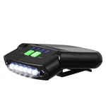 6 Led Clip-on Headlamp Rechargeable Sensor Cap Hat Headlight Torch Us. Fixed Price $12.98.