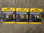 (3) Lux LP345V2 Multi-color Led Headlamp 303 Lumens Waterproof. Fixed Price $29.99.